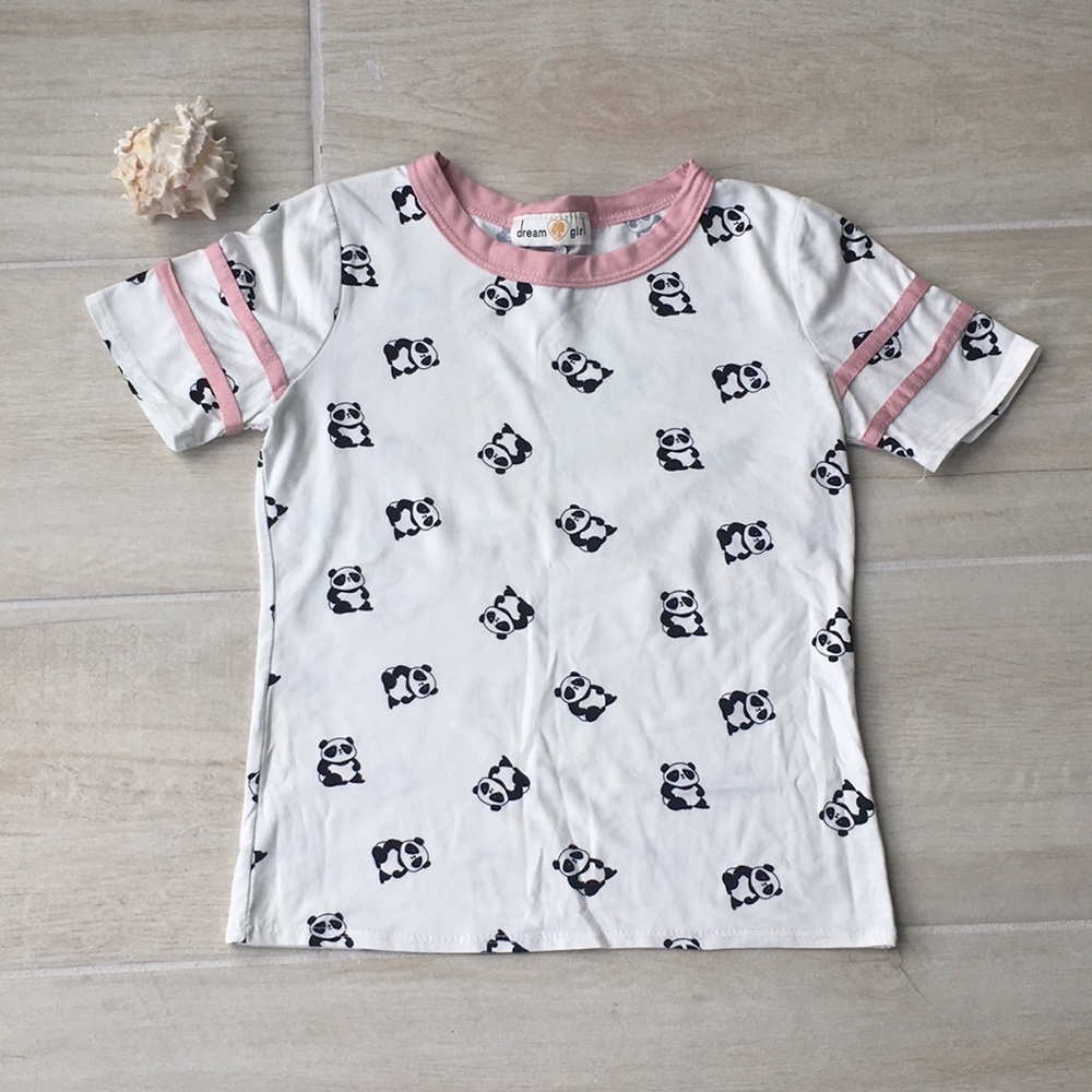 A cute panda t shirt